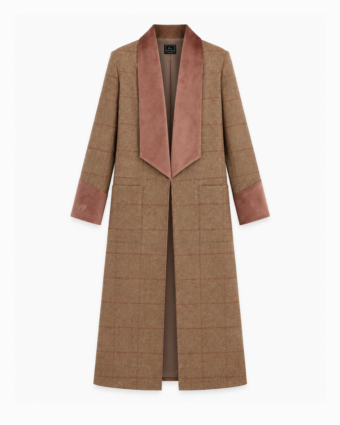 PABLO COAT - BLUSH VELVET