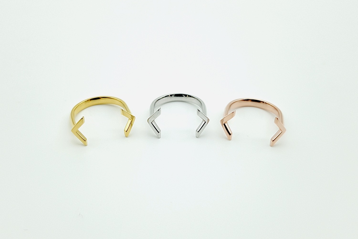maia silver open ring