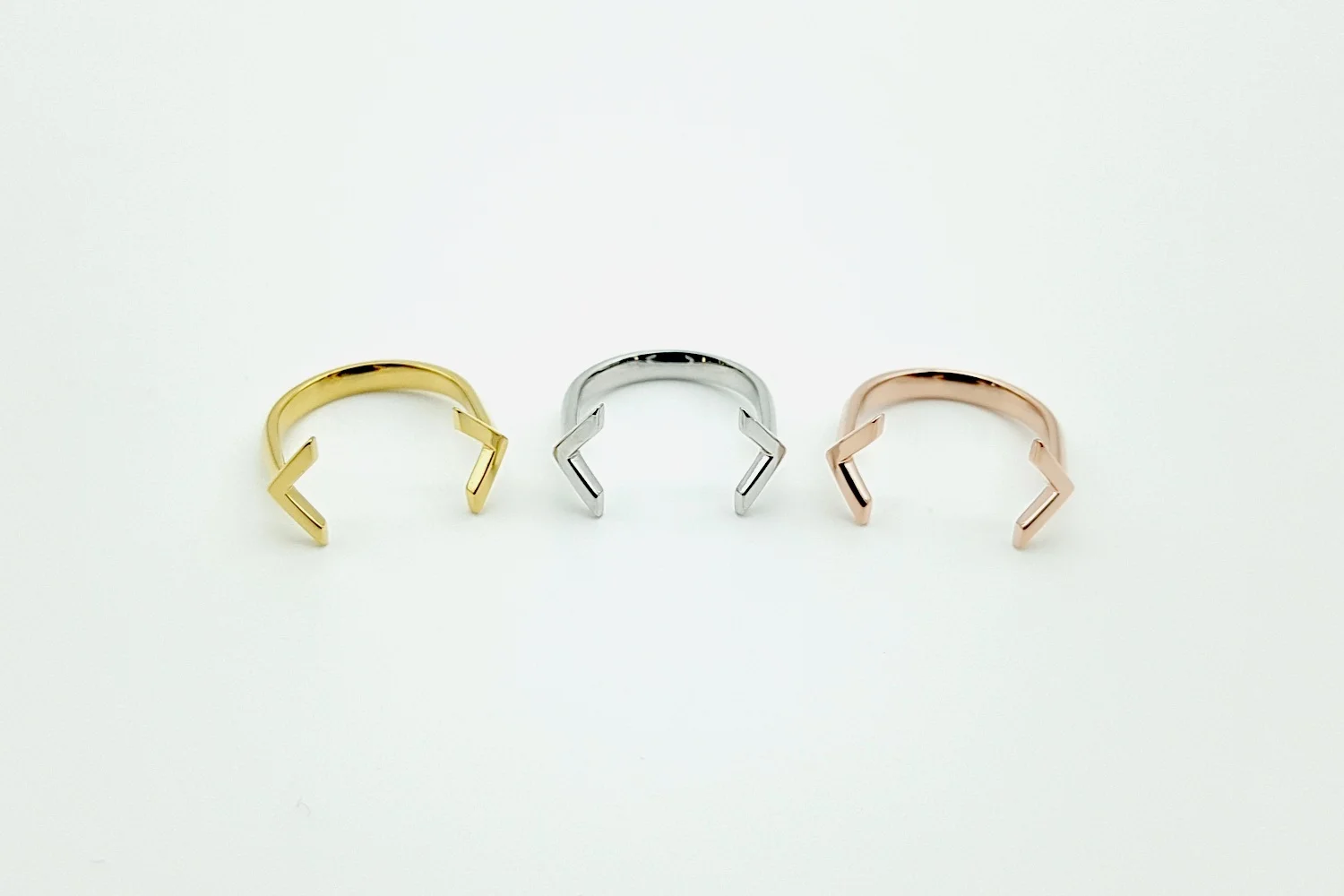maia silver open ring