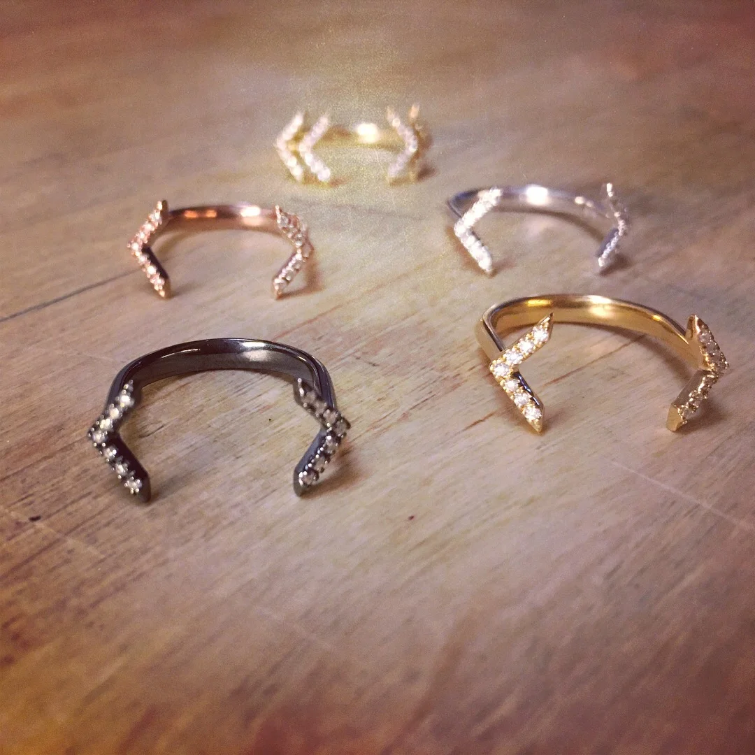 maia open ring gold