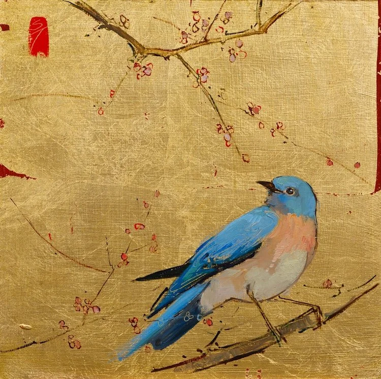 Spring+Blues+oil+on+gold+leaf+10+x++10+sold10+.jpg