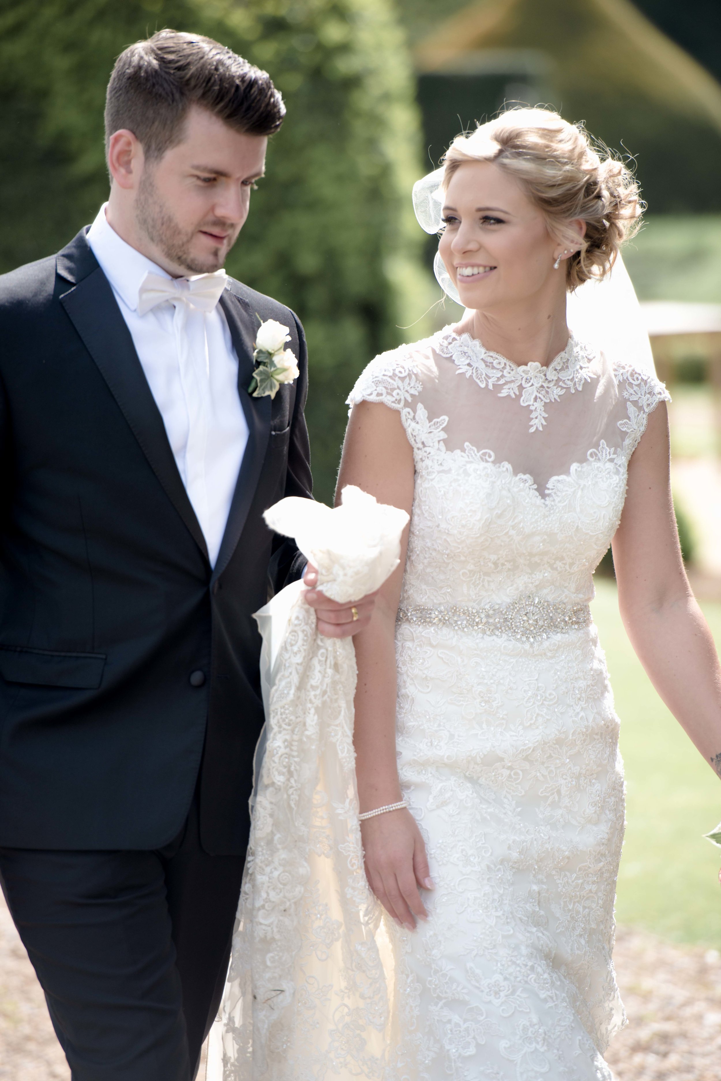 Amy and Brady's wedding at Stoke Rochford Hall