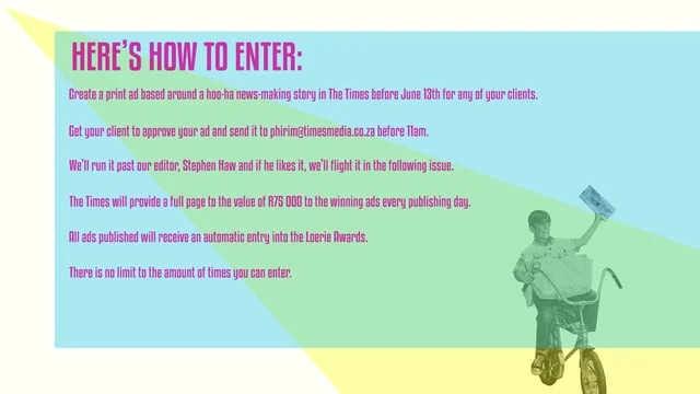 The Times Press Ad Challenge