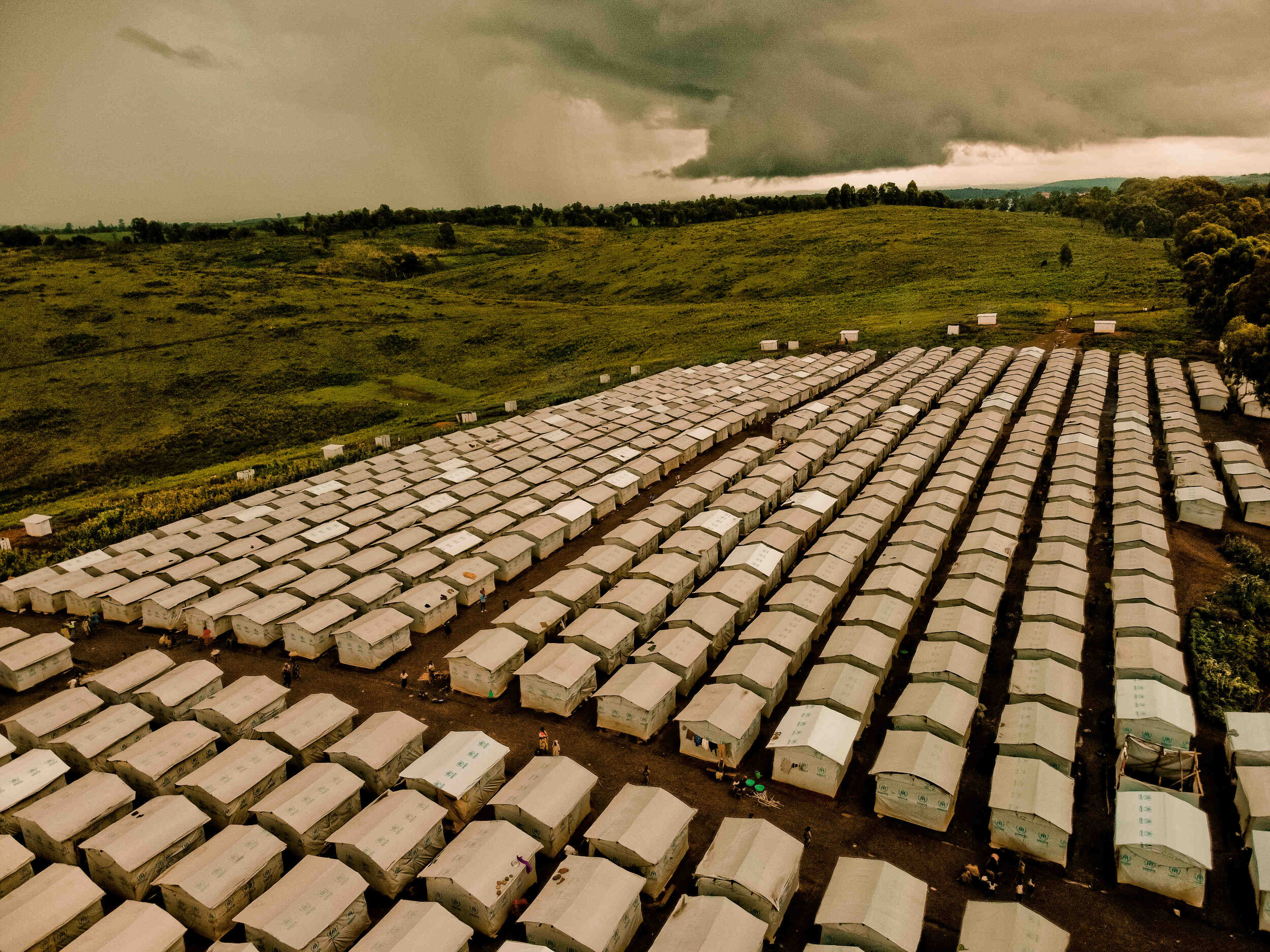  Bule displacement camp in Djugu Territory.  