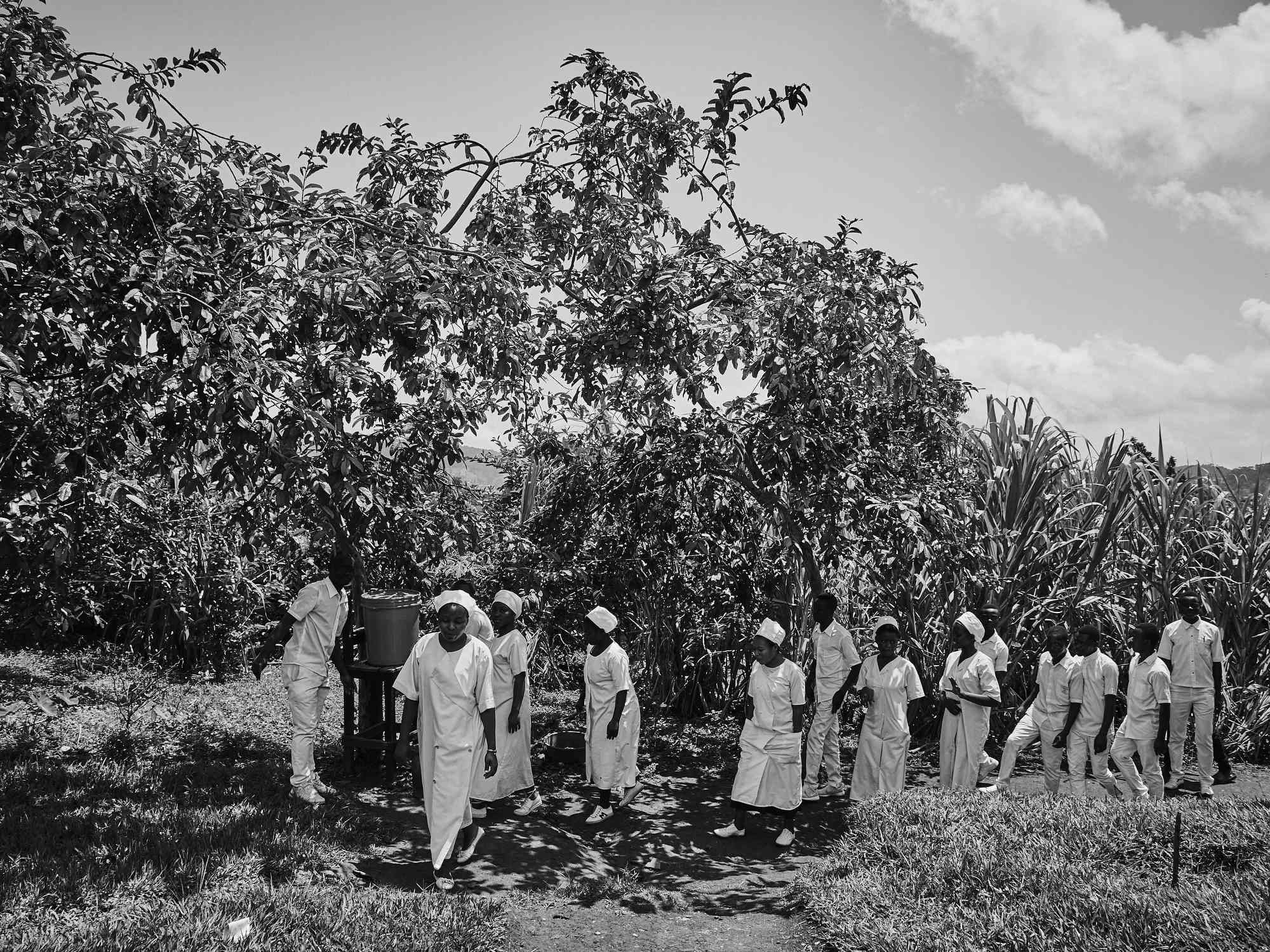  Trainee health workers in North Kivu. Ebola outbreak response for  World Health Organisation.   