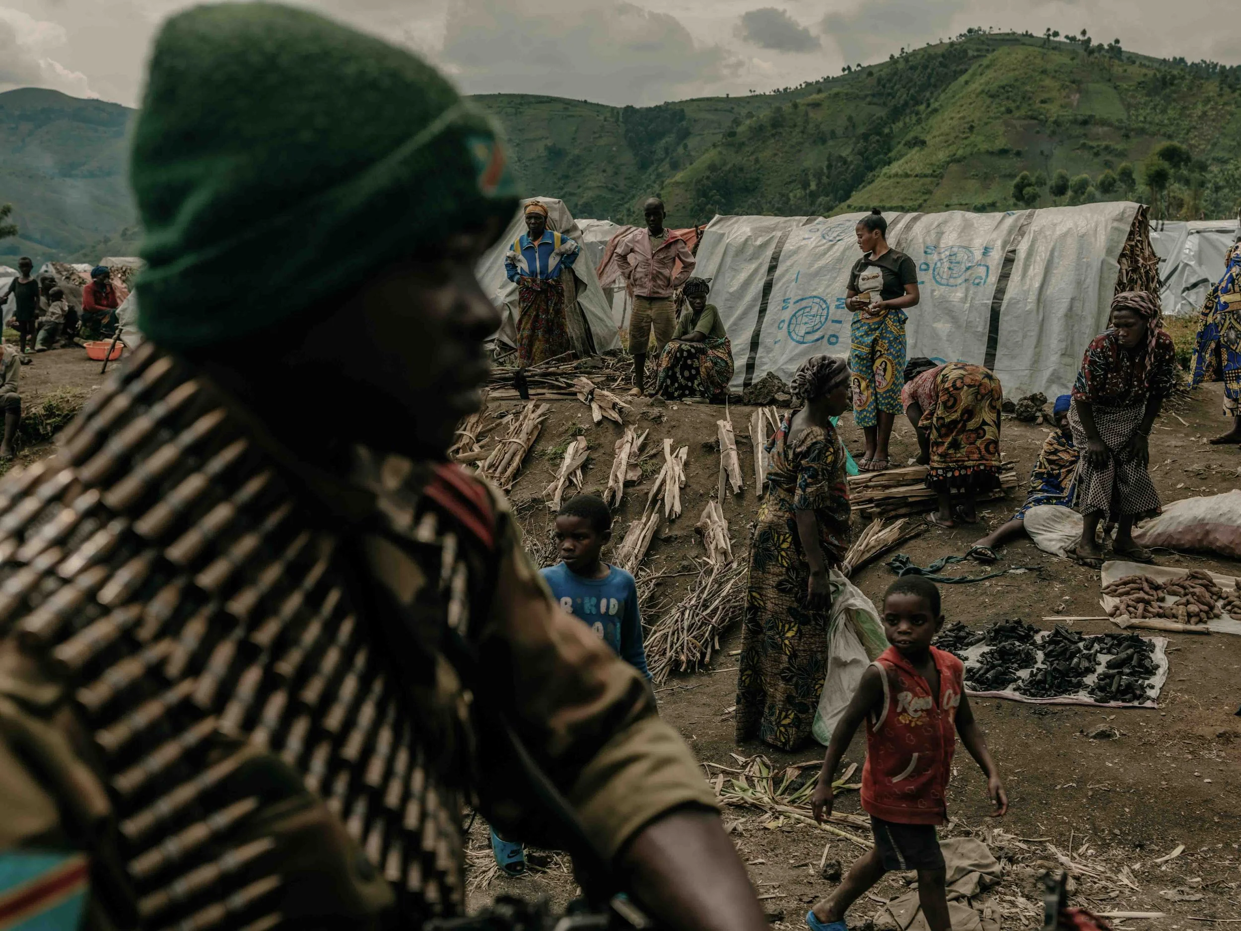 Displaced by the M23, Democratic Republic of Congo 2022-2025.