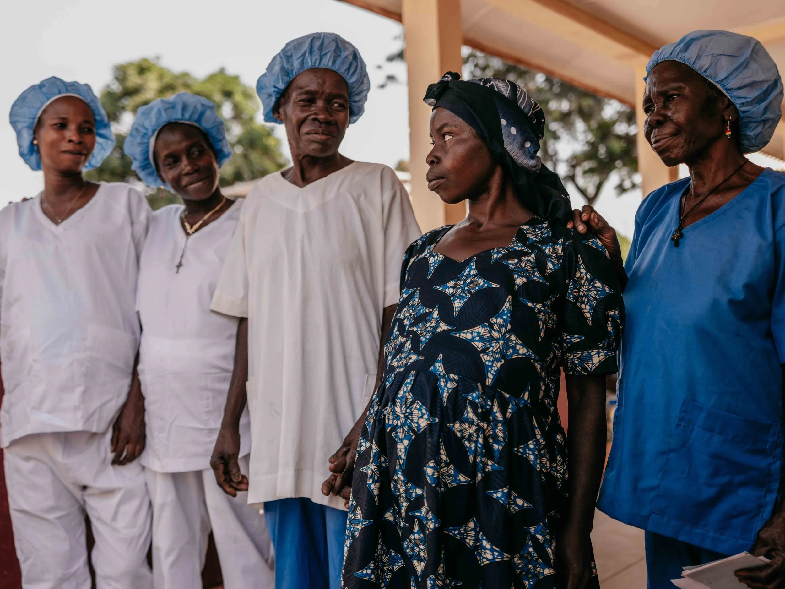 Conflict survivors in Central African Republic. For ICRC.