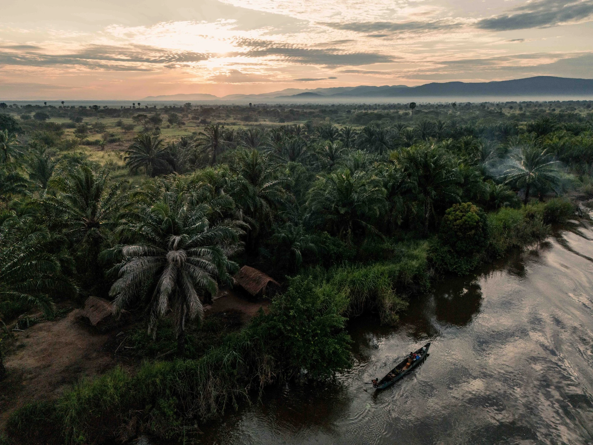 The Lufira river valley, outside Upemba National Park. Haut-Lomami, DRC.