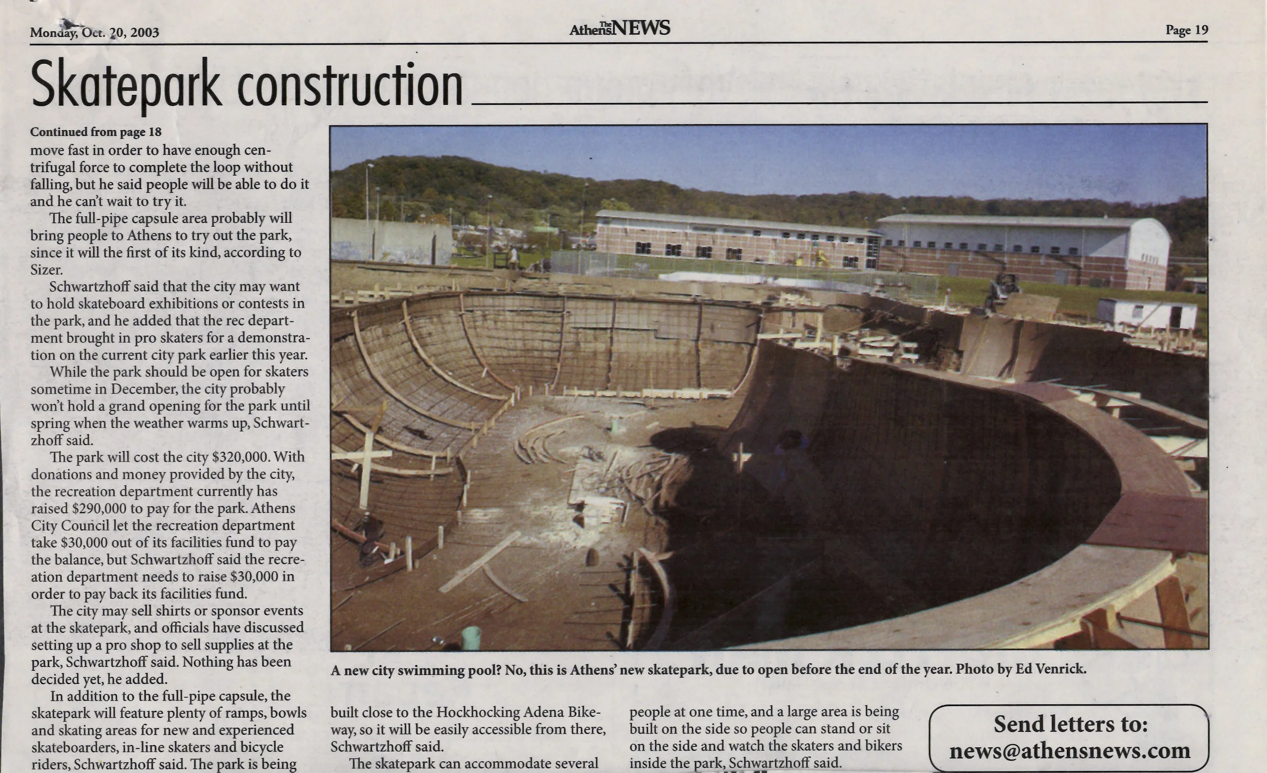 Photo courtesy of the Athens News