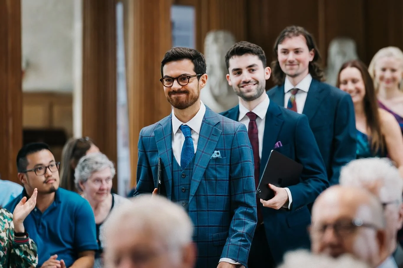One month ago today we celebrated our fifteenth anniversary with a very special concert at St Giles Cripplegate, nestled in the heart of the @barbicancentre. It was such a wonderful occasion, with so many familiar faces in the audience &ndash; both o