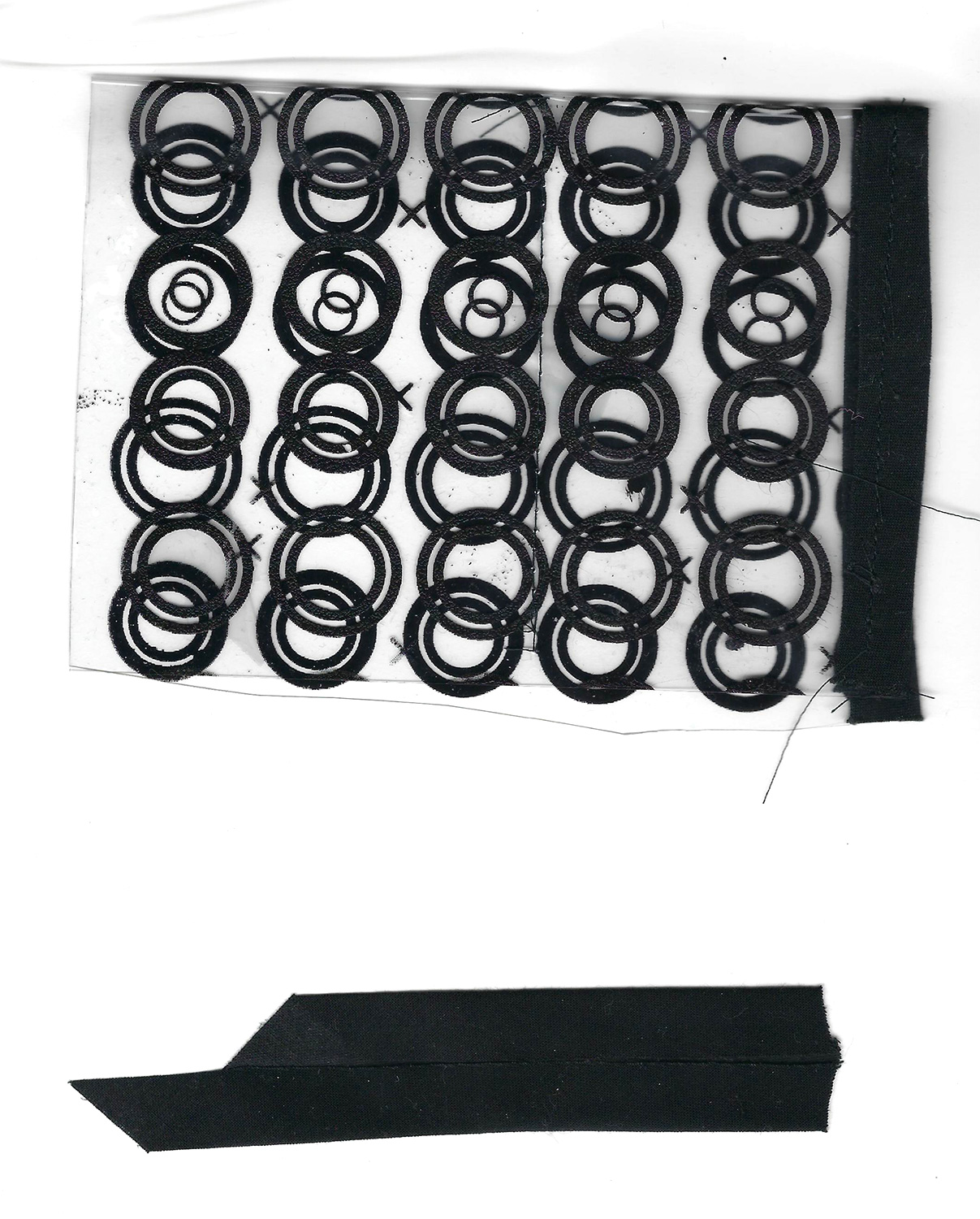 Exploration of machines: Leather + thread + binding