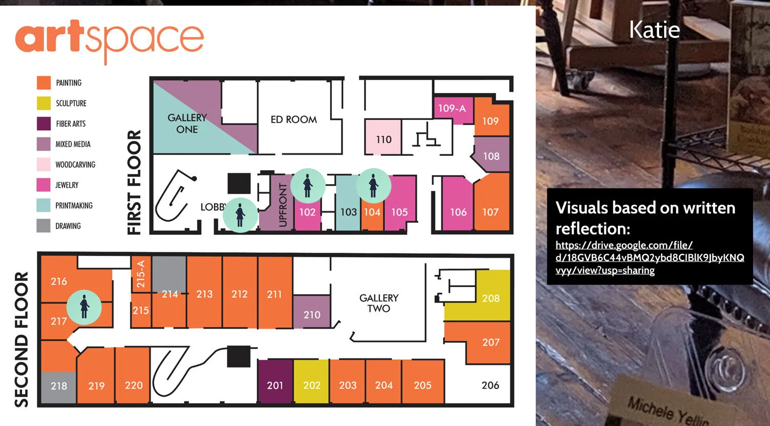 Portal Map: Dots indicate location of each of our Experiences