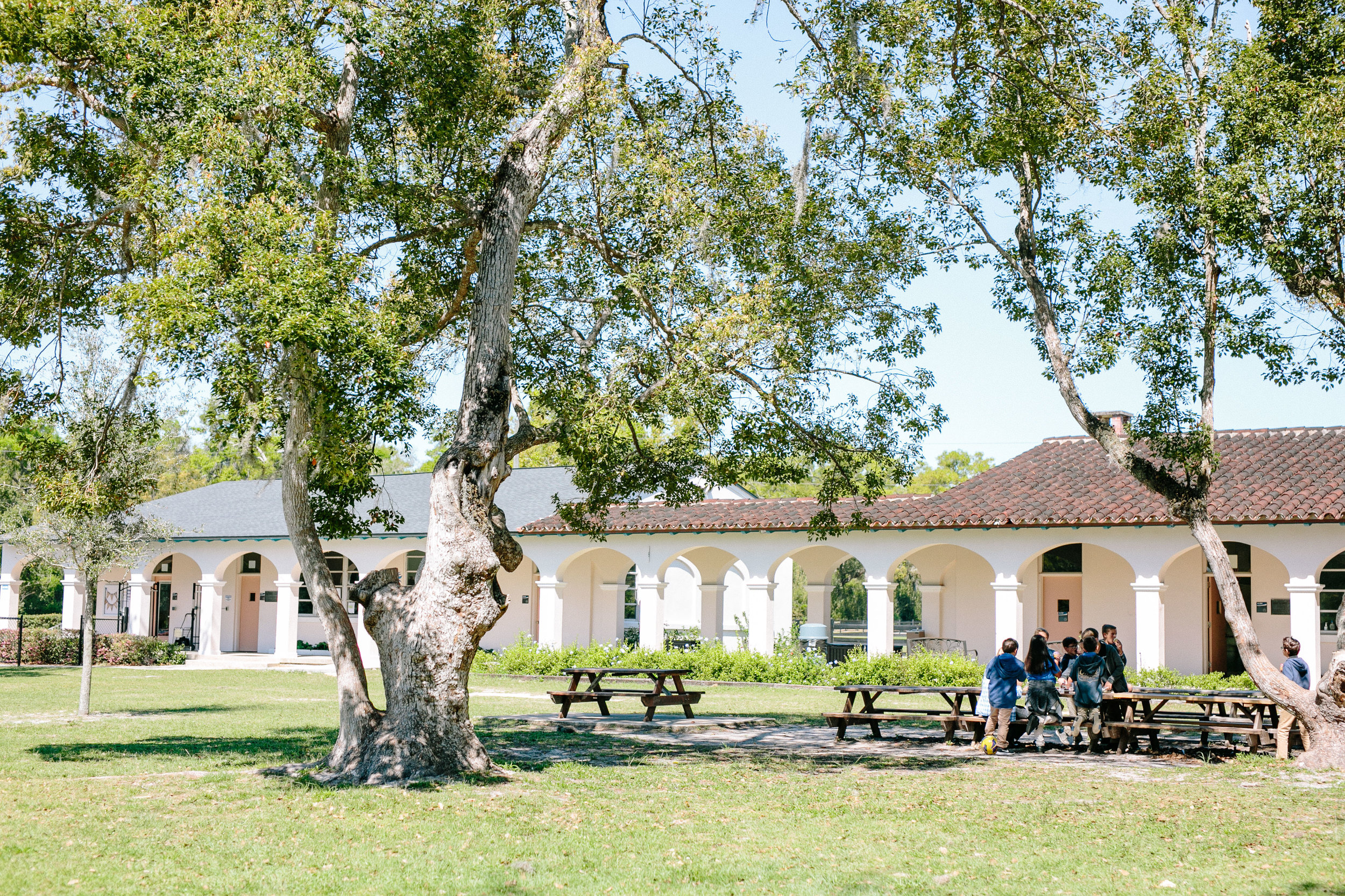 Community Lunch and Snack Areas at HDA