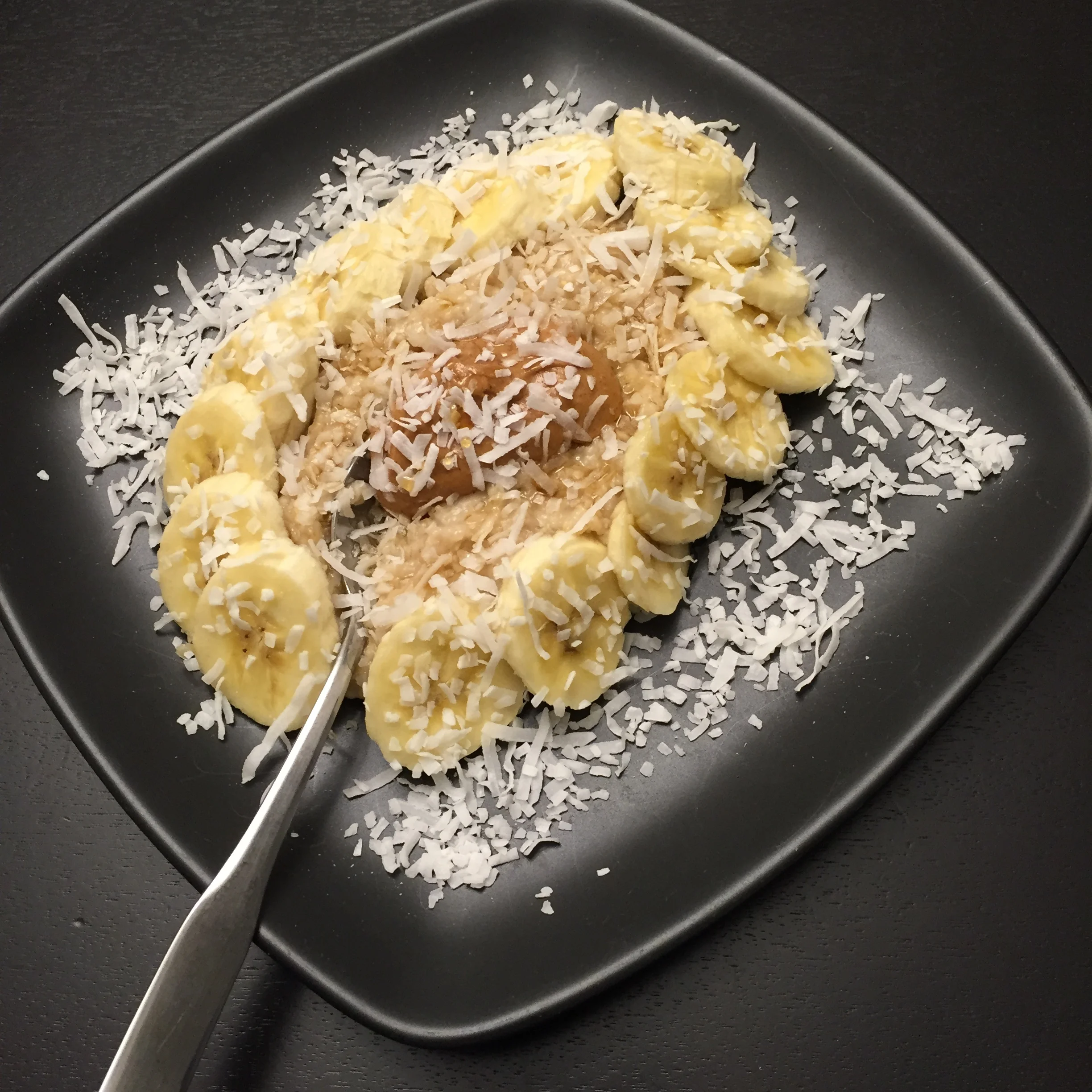 PB + Coconut Oatmeal Recipe