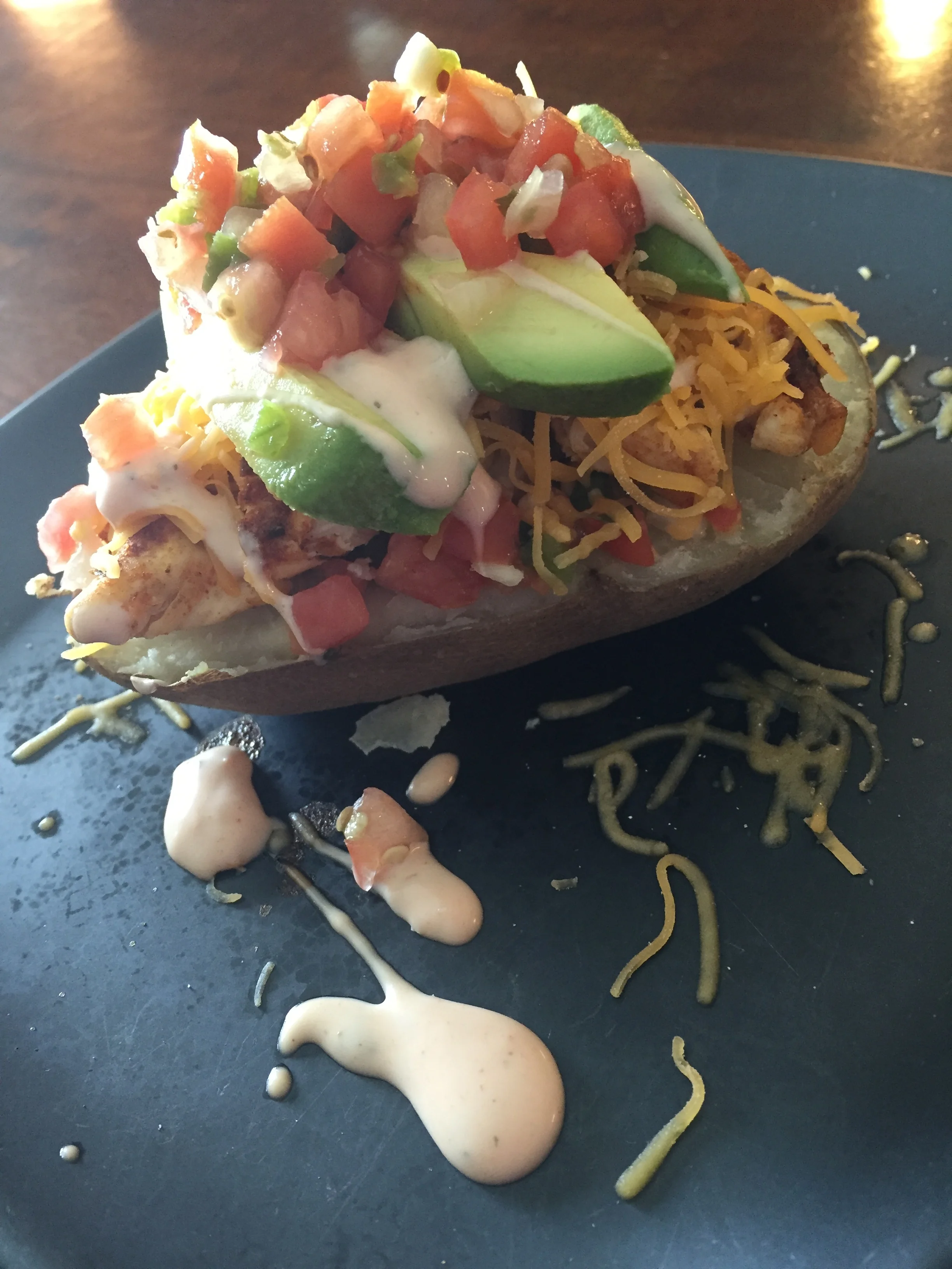 Loaded Southwest Chicken Potato