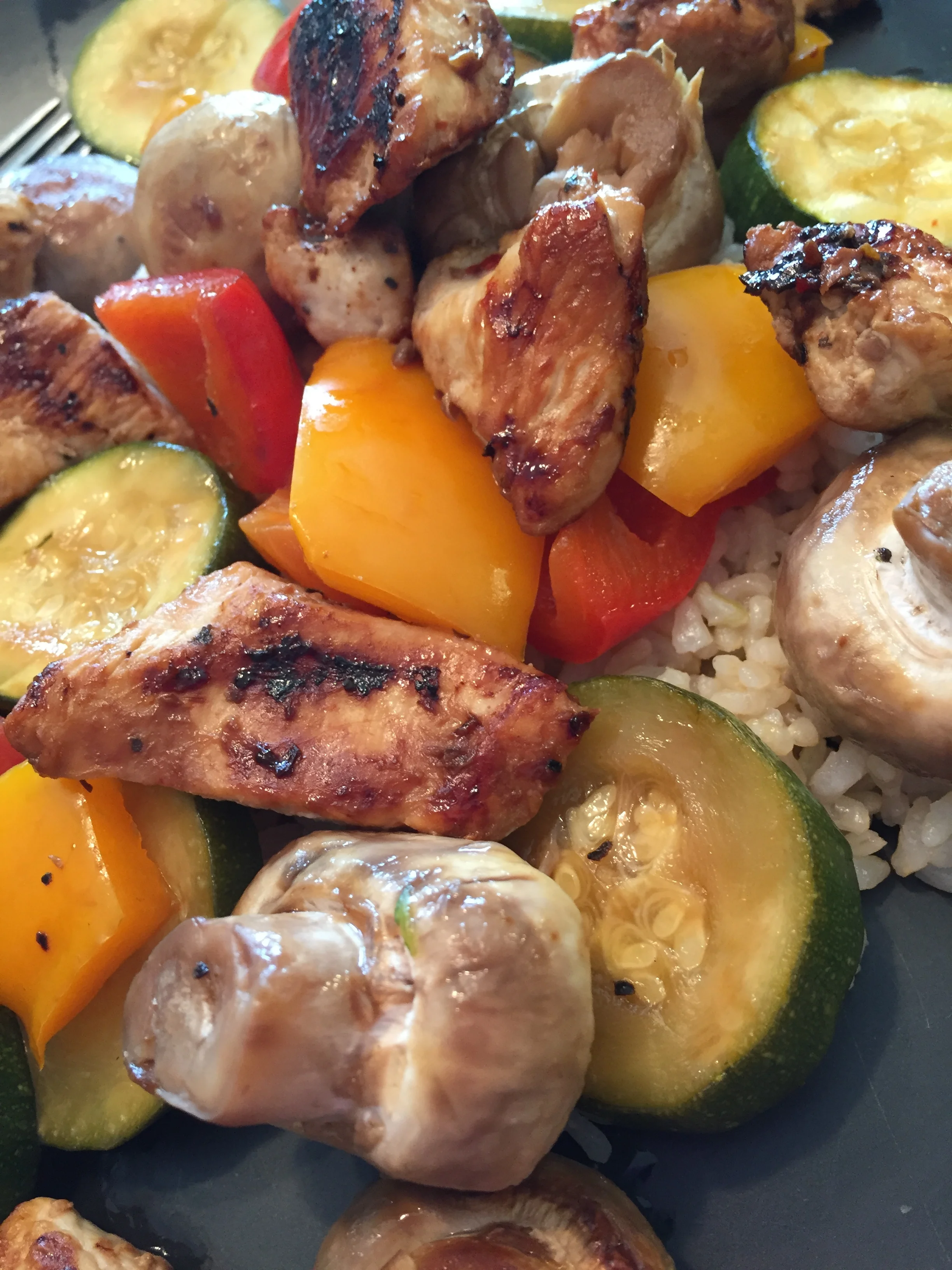 Marinated Chicken &amp; Veggies