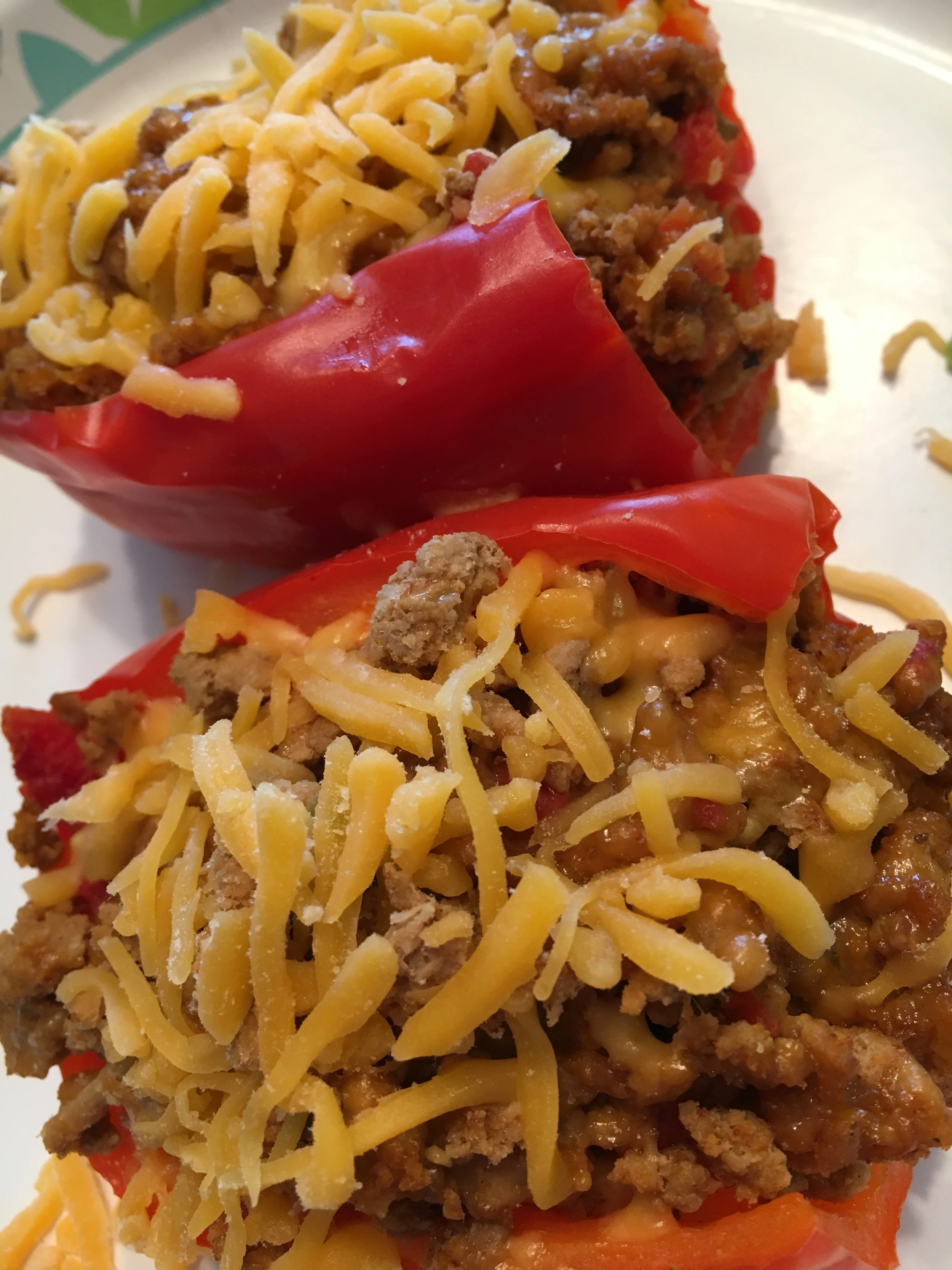 Turkey Taco Stuffed Peppers