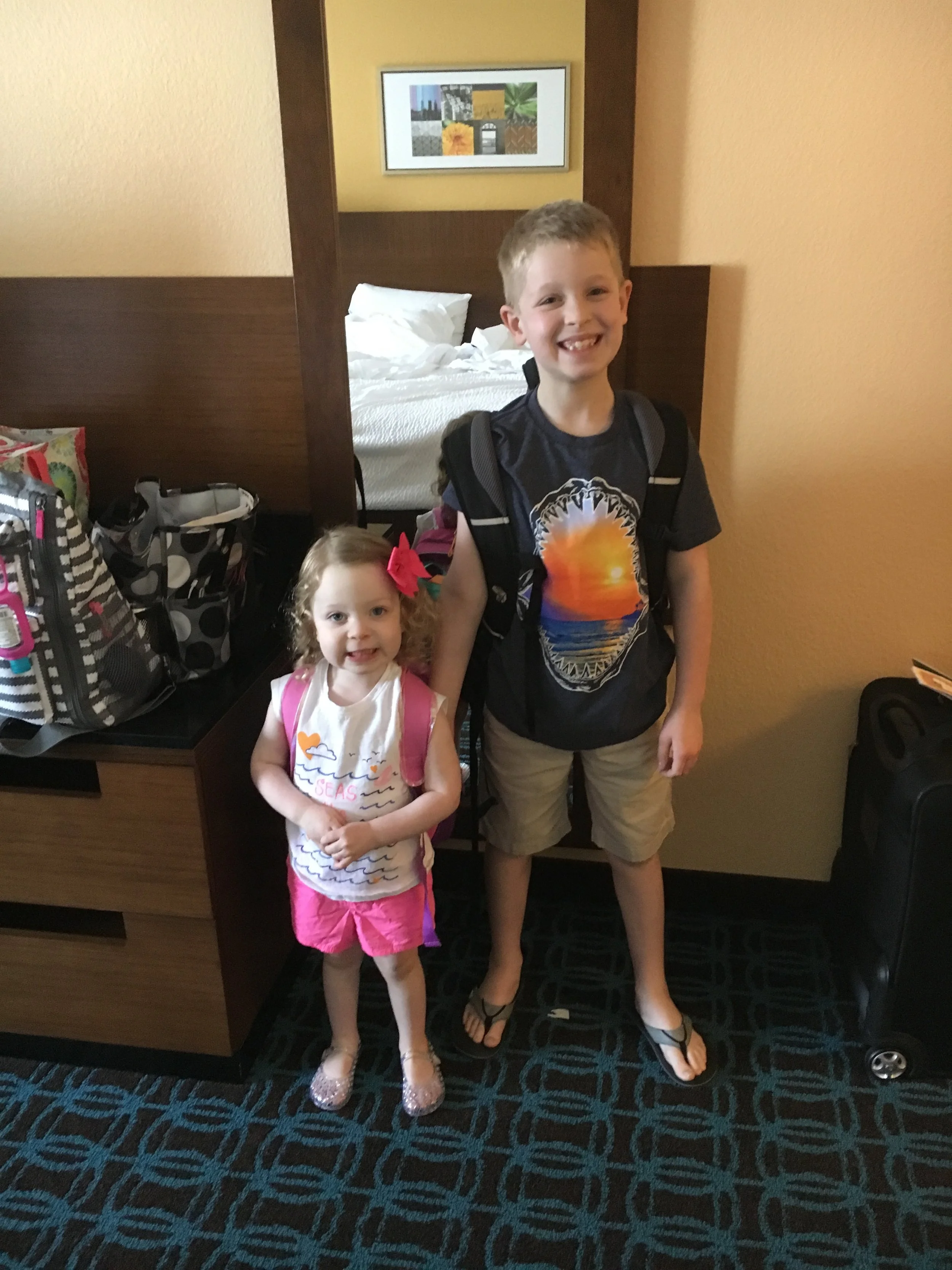 Leaving our hotel in Orlando to head to the big boat!&nbsp;