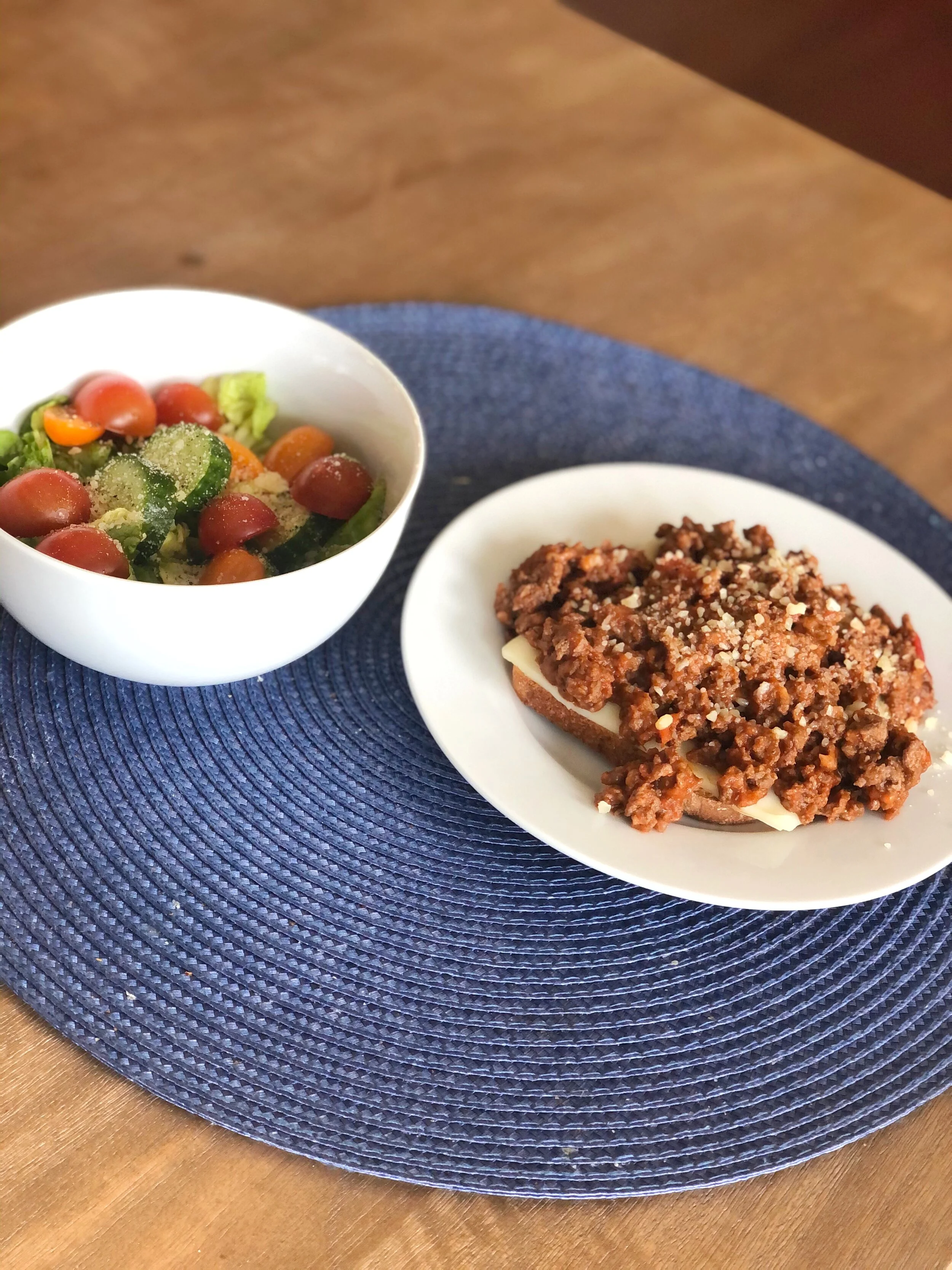 OMG....a recipe &amp; apology! “Open faced deconstructed meatball sandwich”