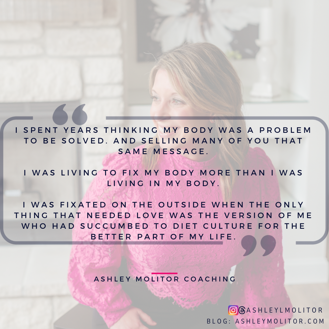 Diet Culture Got Me Too