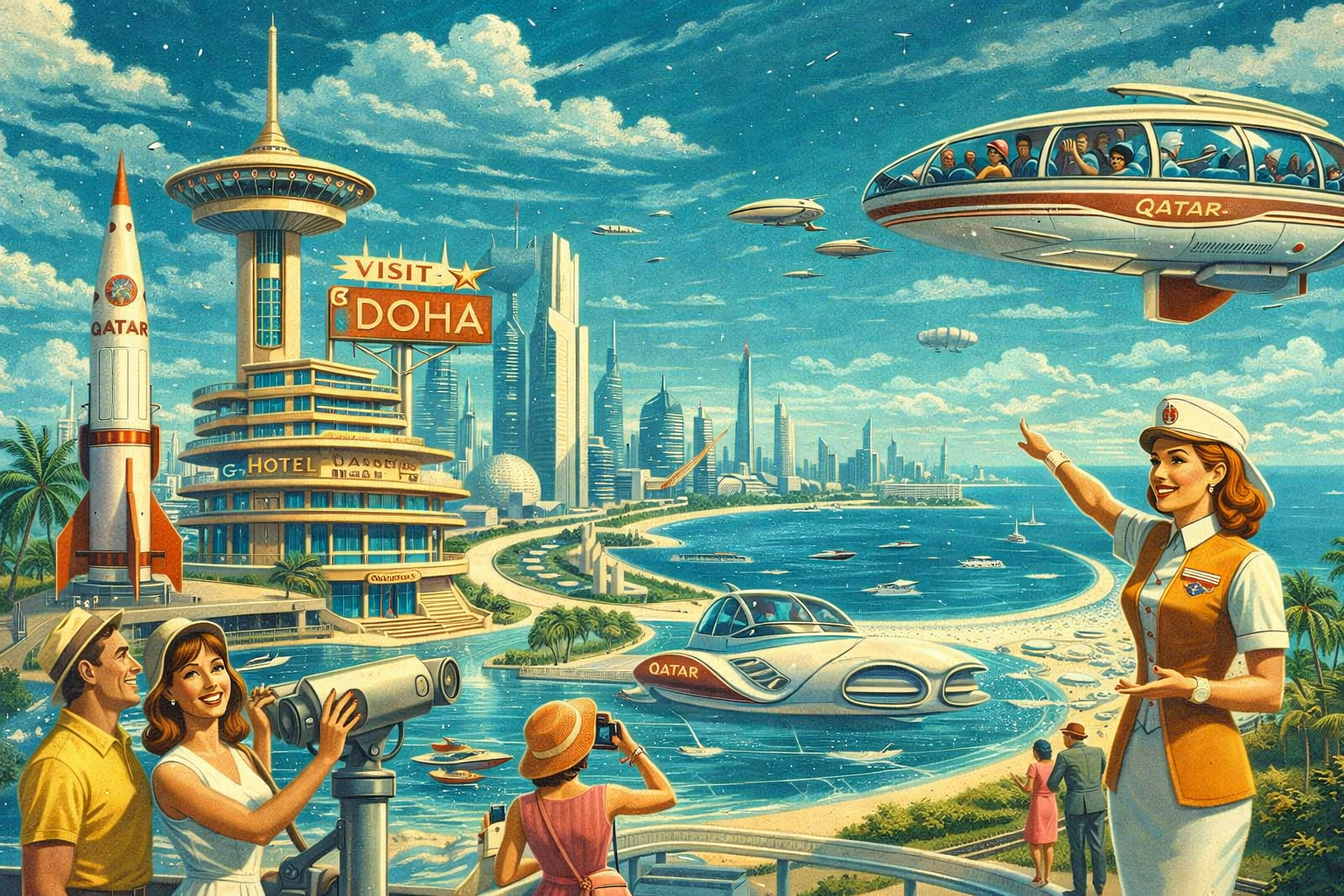 Retrofuturism as a Tourism Lens