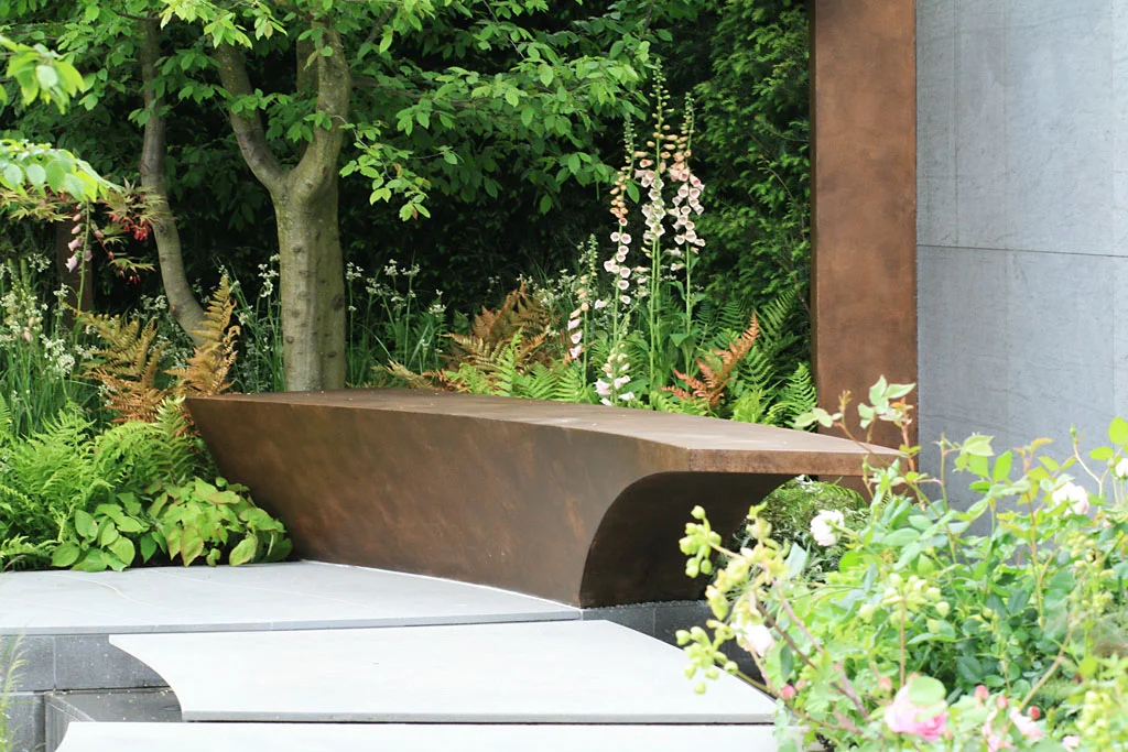Detail from Jo Thompson’s Chelsea Barracks Garden for Qatari Diar, RHS Chelsea Flower Show 2016