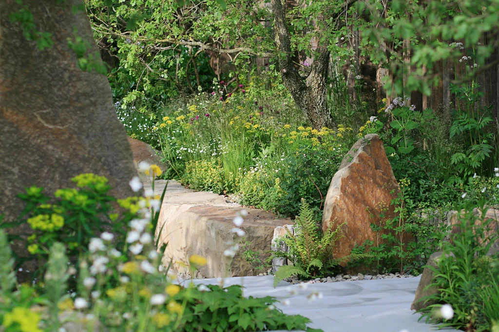 Detail from Cleve West’s M&G Garden , RHS Chelsea Flower Show 2016