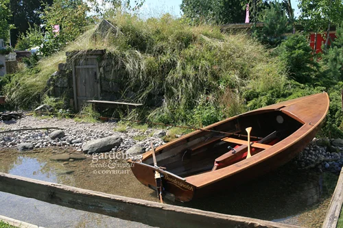 Detail from the Scandinavian Garden for Viking Cruises
