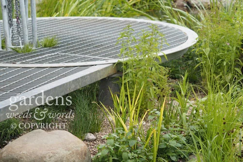 Detail from the Working Wetlands garden by Jeni Cairns.
