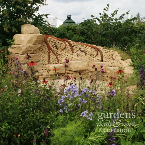  Detail from Zoflora’s garden of Outstanding Natural Beauty