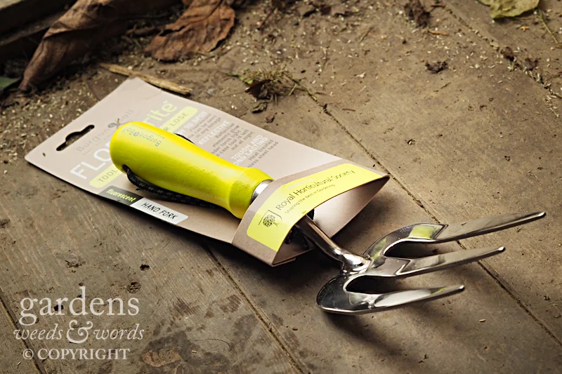 The Burgon & Ball FloraBrite Hand Fork