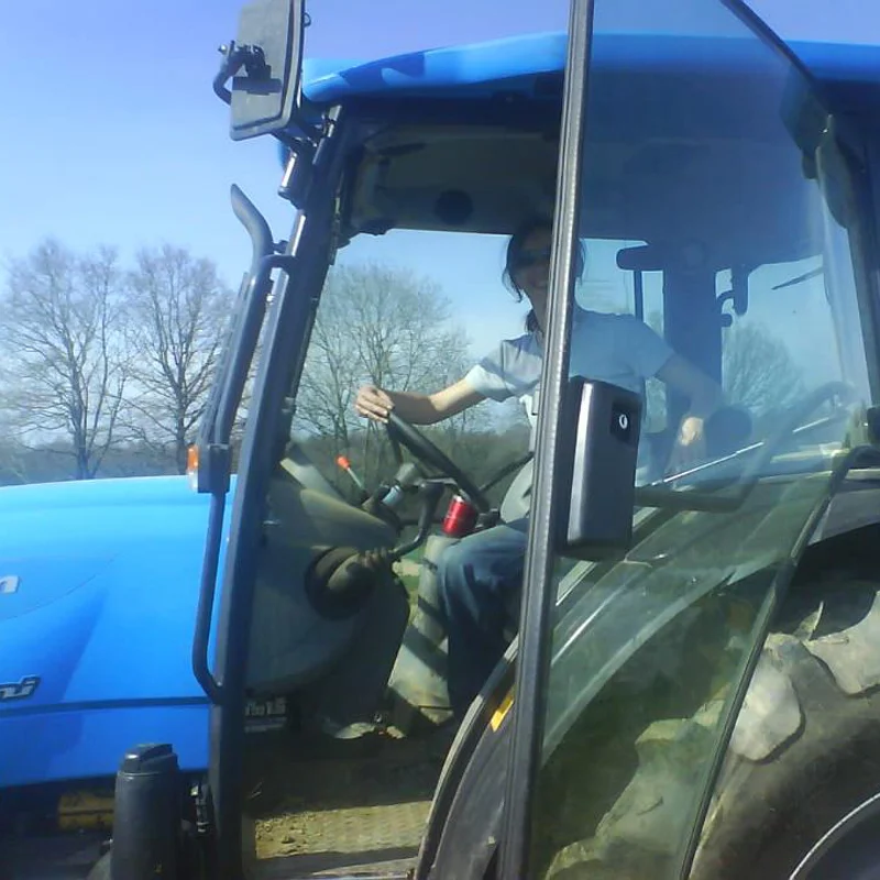 Tractors, usefull for dragging cars out of the mud!