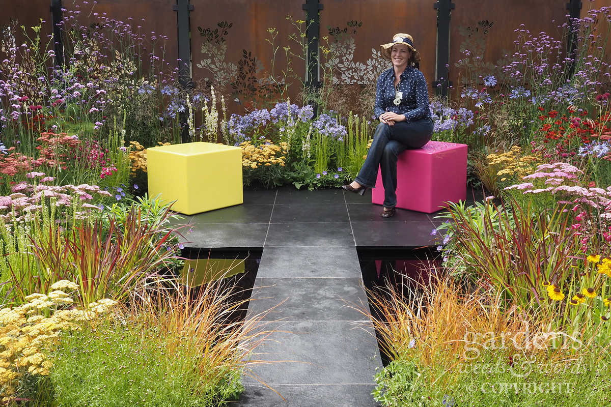 Charlie Bloom on her Colour Box garden at RHS Hampton Court Flower Show 2017
