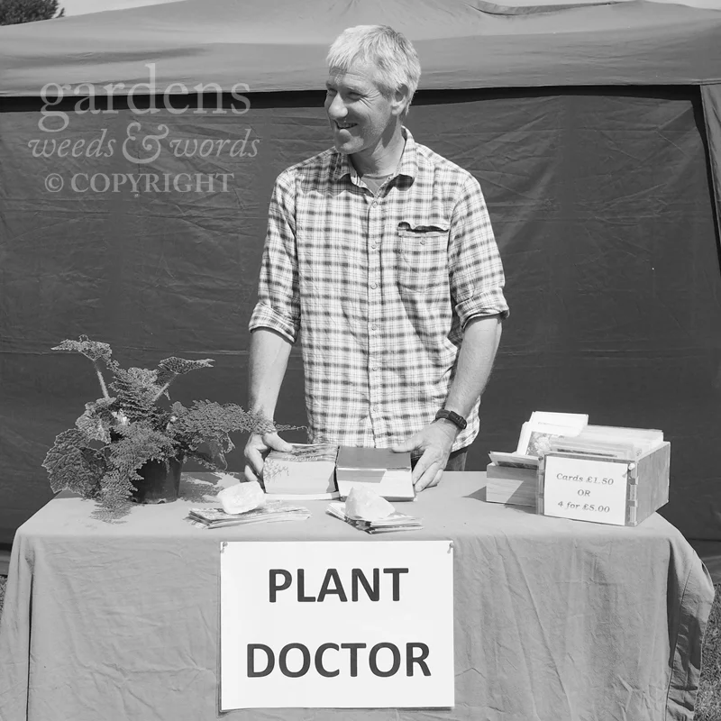 The doctor is in – Quentin doing his stuff.