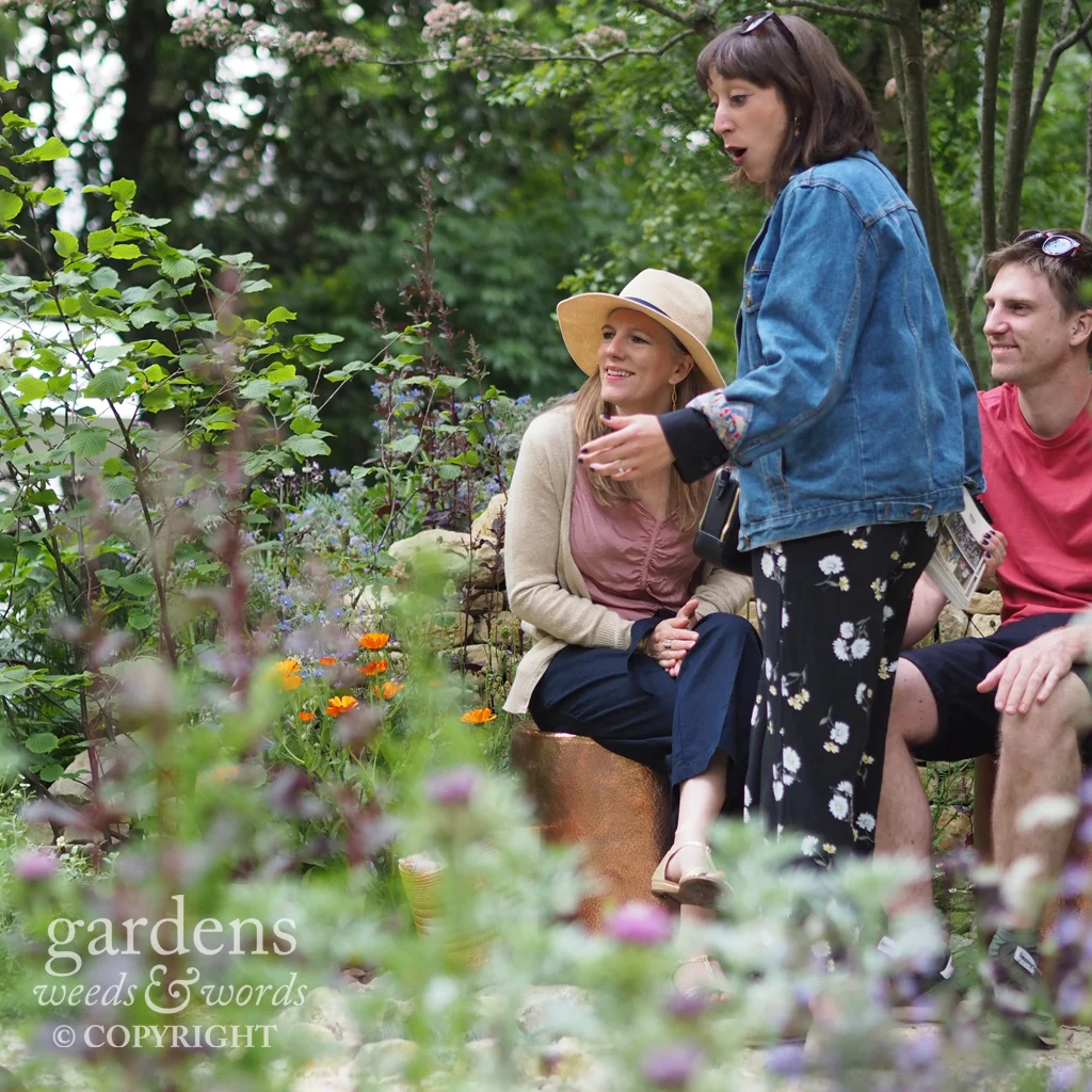 Detail from the Warner Edwards garden by Tamara Bridge and Kate Savill , RHS Chelsea Flower Show 2018