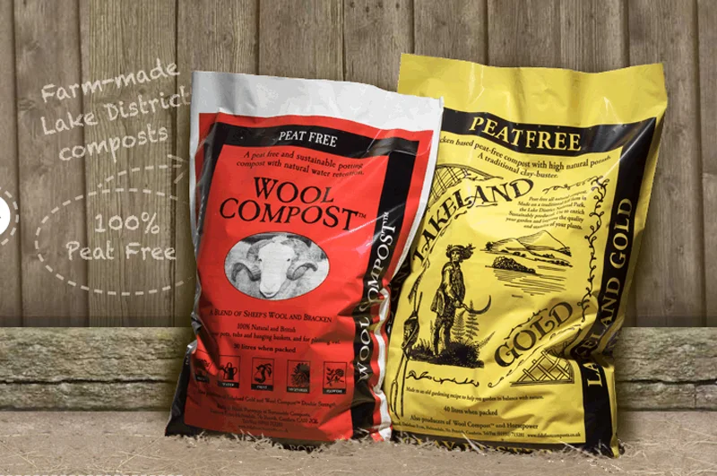 Peat free composts and growing media from Dalefoot Composts in the Lake District