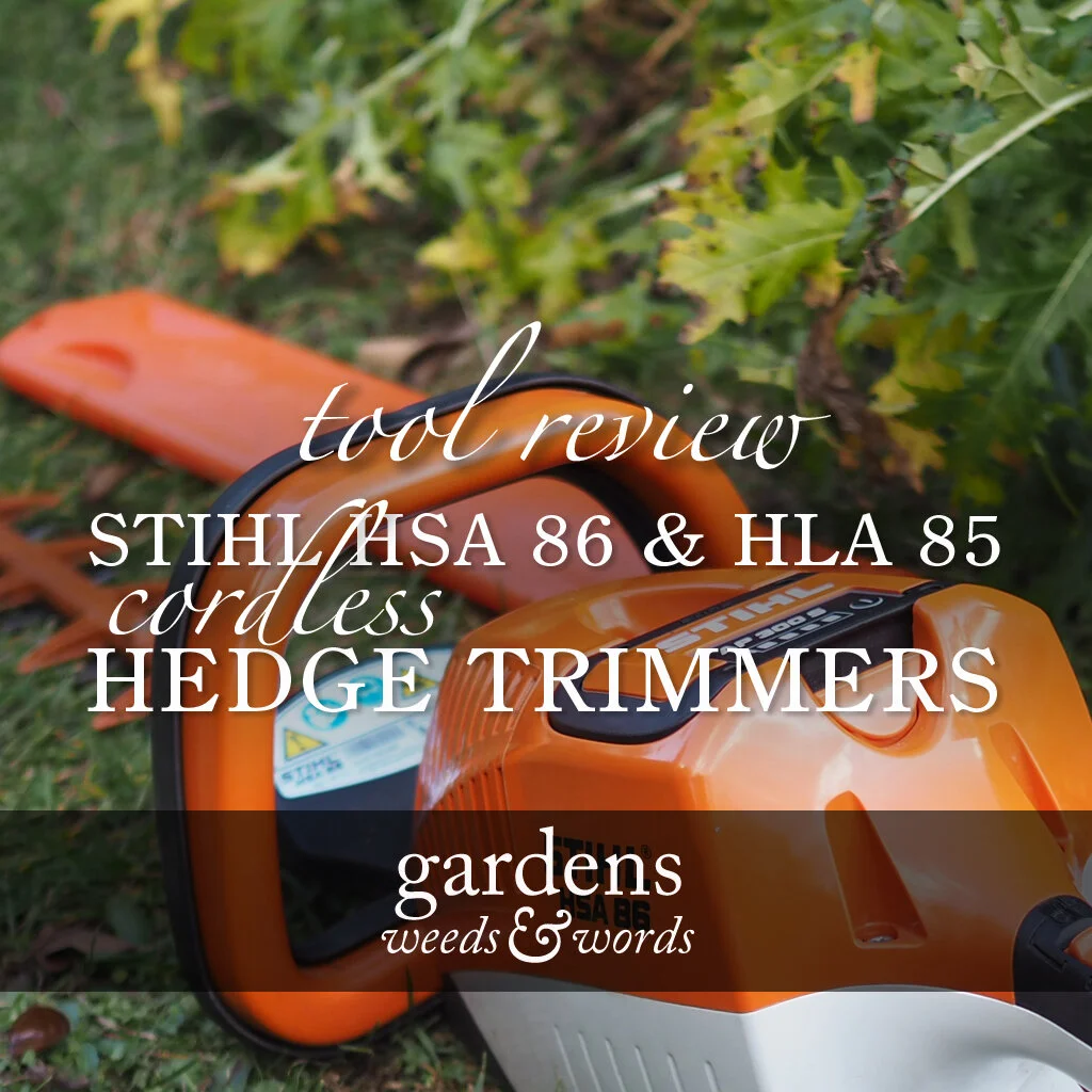 Stihl cordless hedgetrimmers: HSA 86 &amp; HLA 85