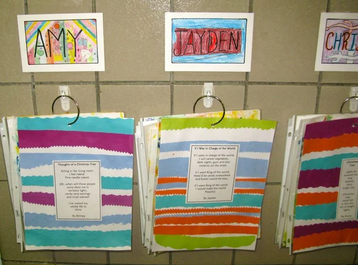 student work sample portfolio