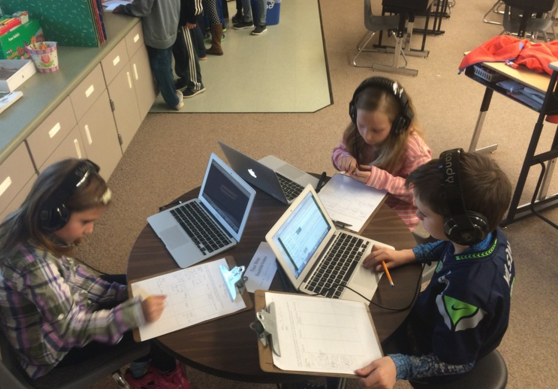 Auditory Intelligence: students listen to wolves howling to better understand what their next unit will be on. "Who is the wolf in fact?"&nbsp;