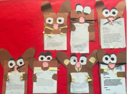 End of unit narrative point of view letter with sequence.&nbsp;