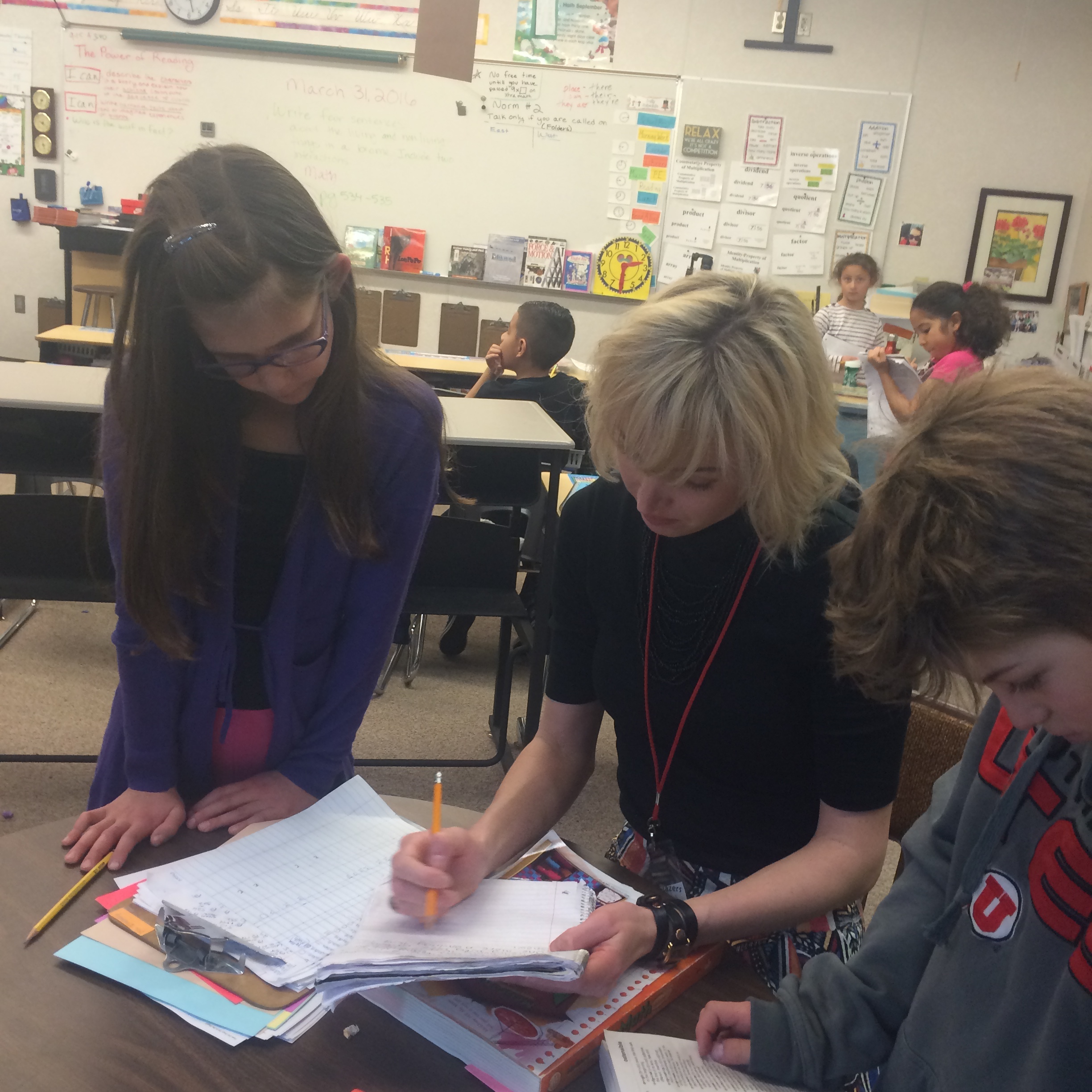 Daily formative assessment on morning work gave me the opportunity to work with small groups and differentiate instruction.&nbsp;