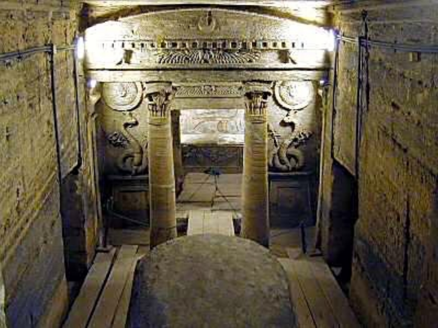 Entrance to Catacombs of Kom el Shoqafa