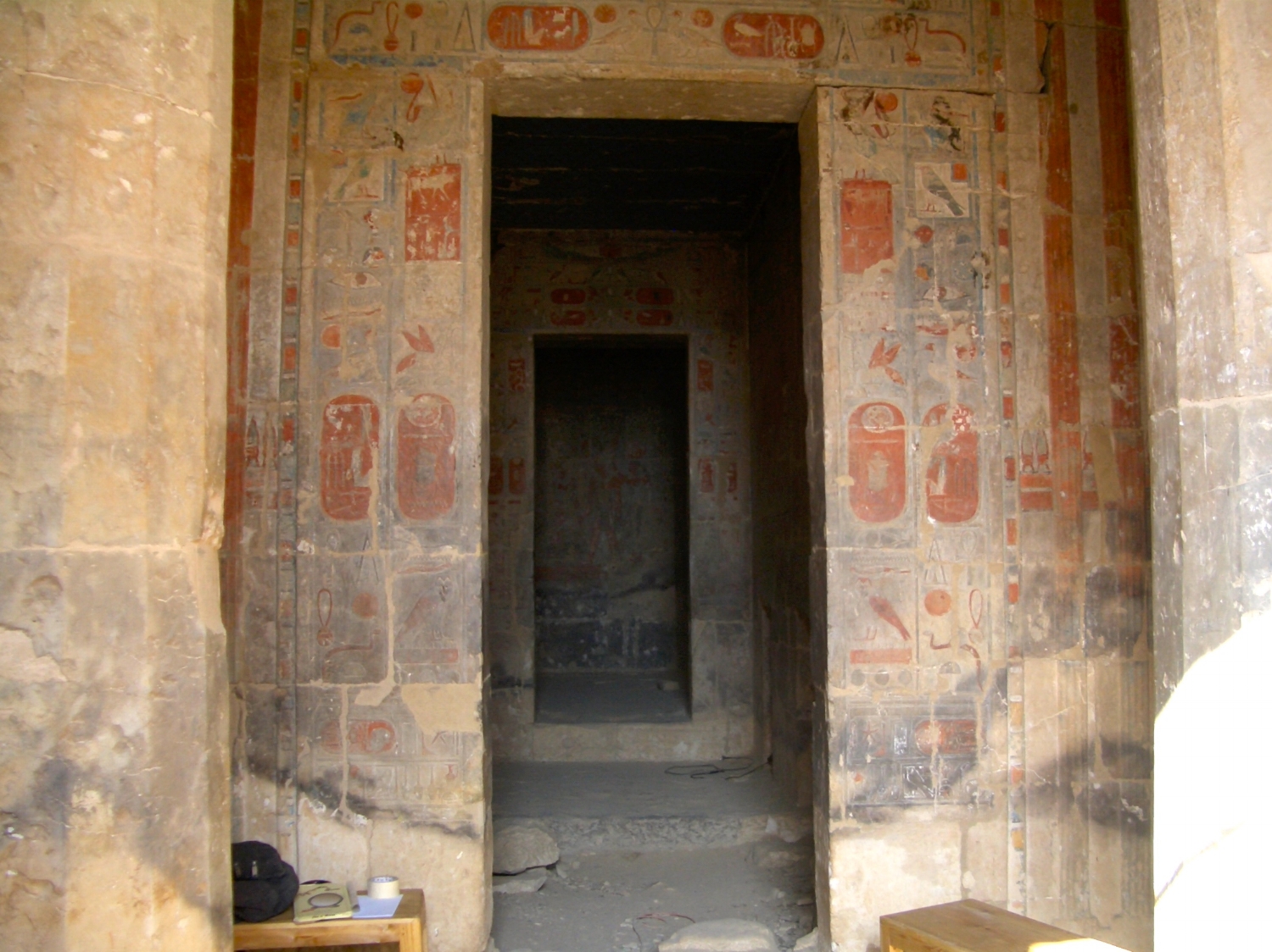 Entrance to Anubis Temple