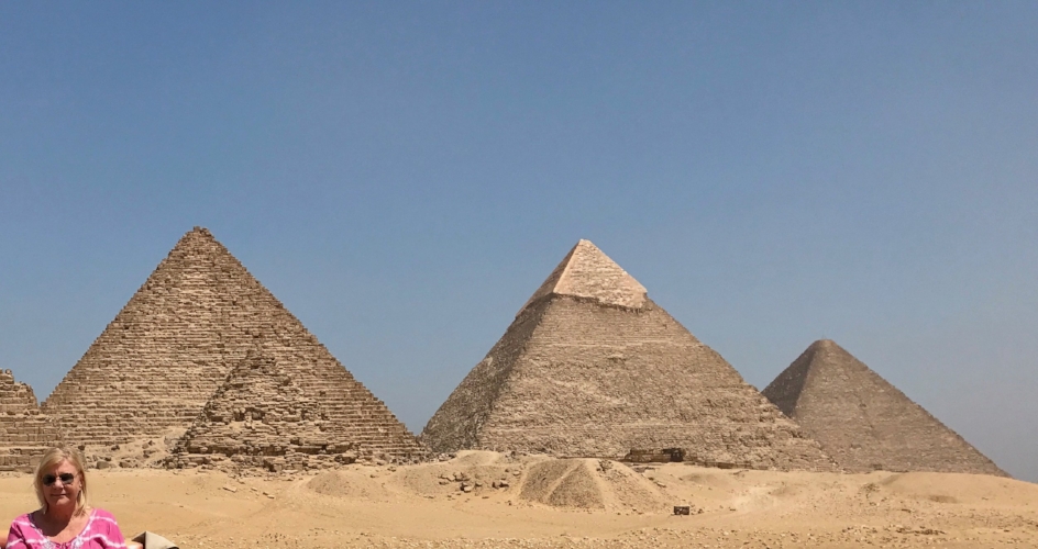 April 2017 at the Pyramids