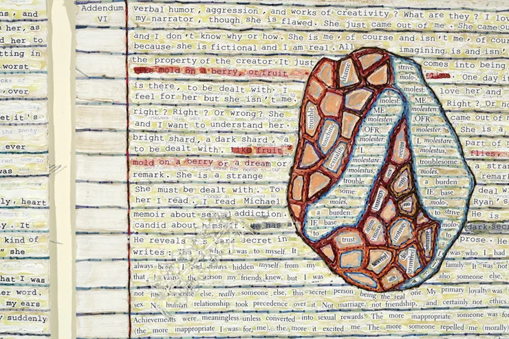 Rhyming The Lines, page 6 detail