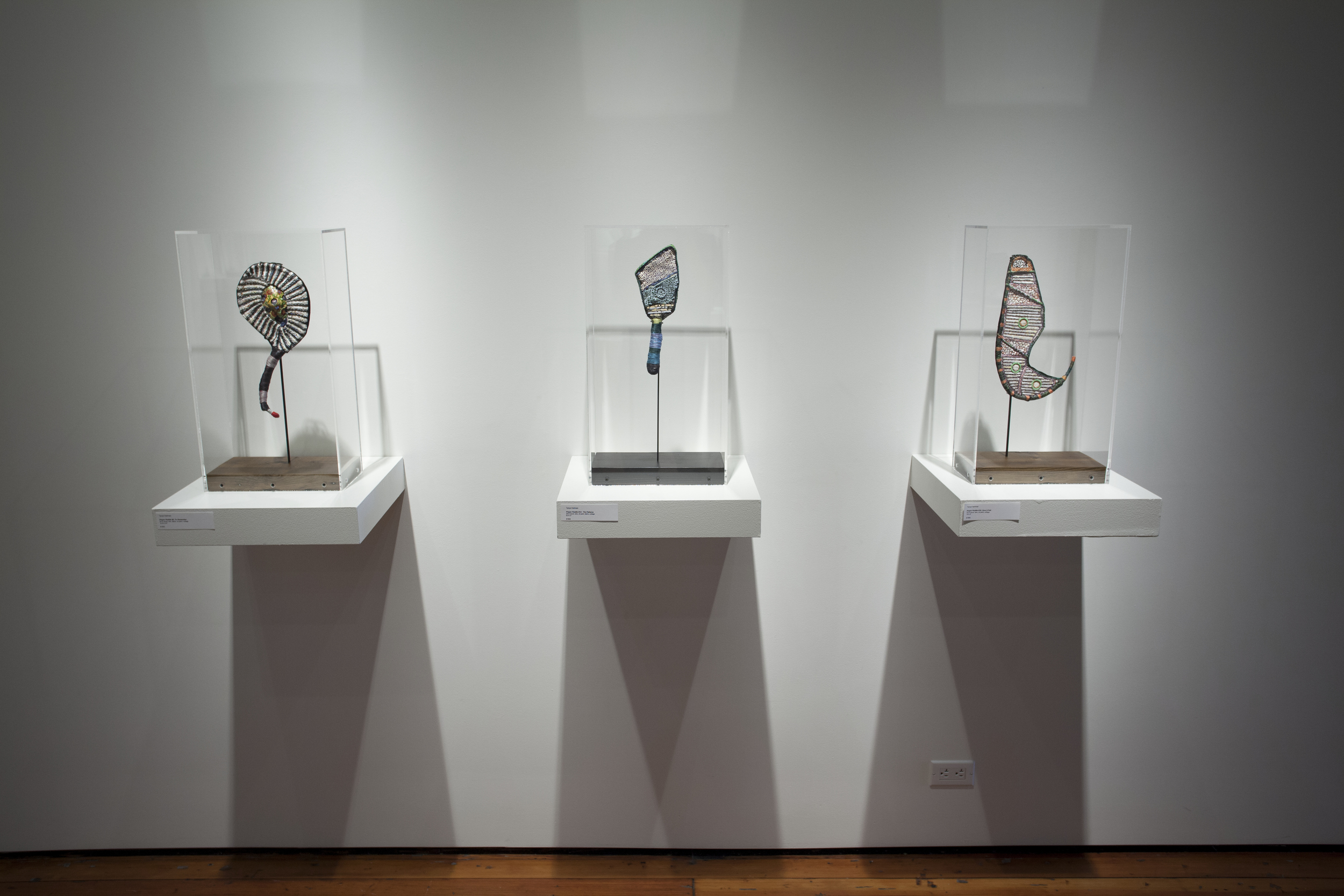   Prayer Paddles , Installation View, Sherry Leedy Contemporary Art, Kansas City, Missouri, 2013. 