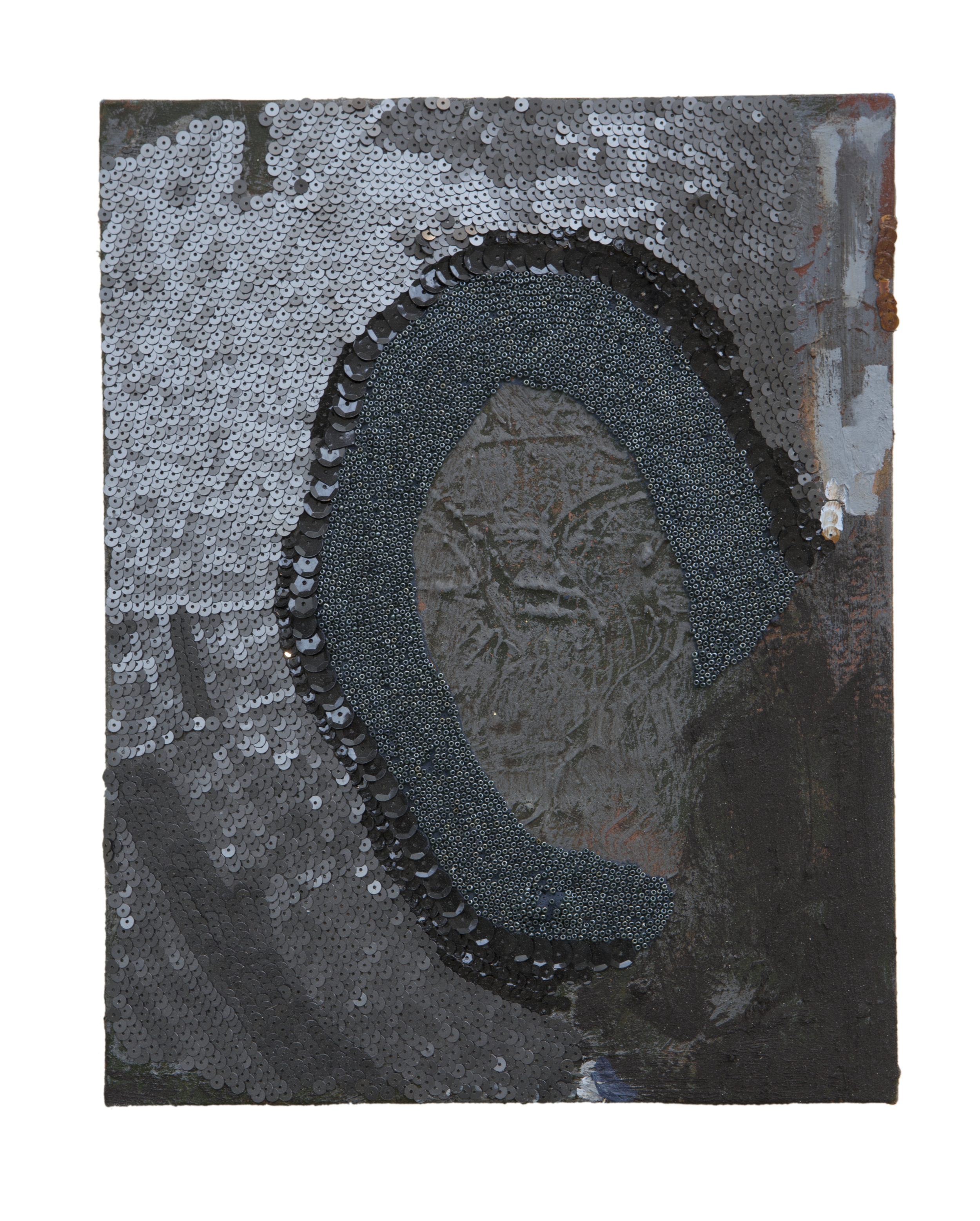  Alphabets and Earth: South Africa, mixed media, 14” by 11”, 2014-2015. 