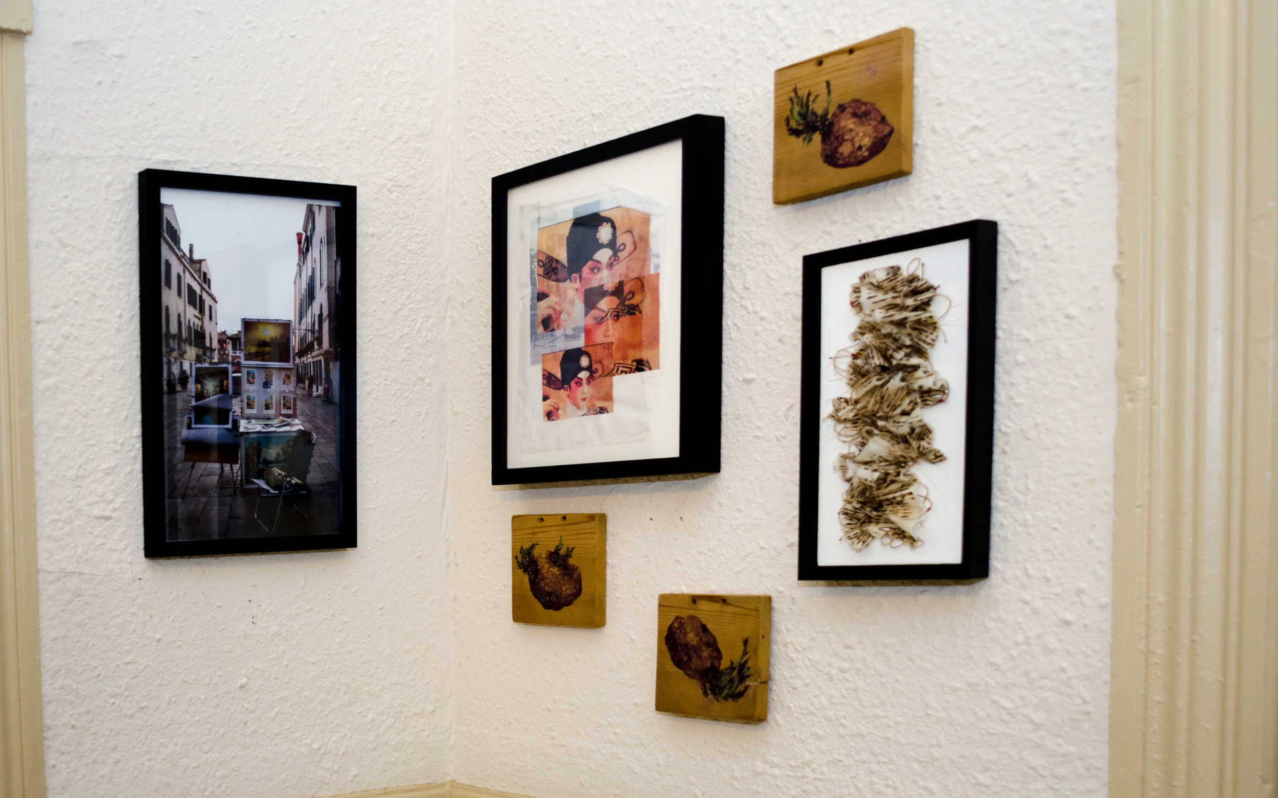 'MUSEUM', PHOTOGRAPH ON RICE PAPER (second, clockwise from top left)
