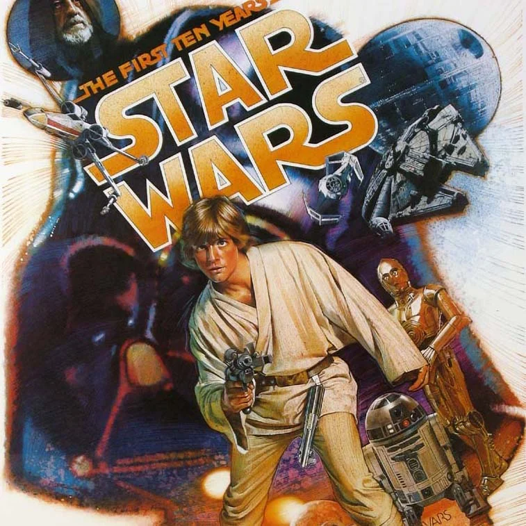 STAR WARS 10TH ANNIVERSAY BY DREW STRUZAN