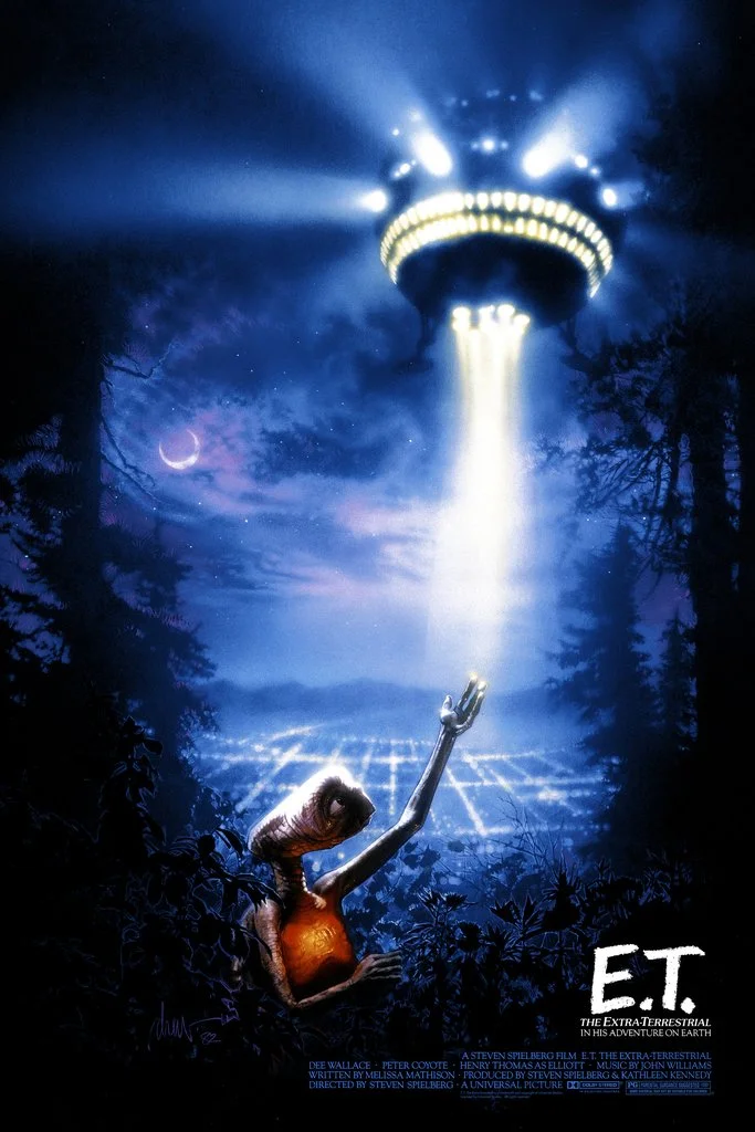 E. T. The Extra-Terrestrial Screen-print — GALACTIC GALLERY